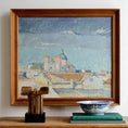 Load image into Gallery viewer, Original Vintage Mid Century Cityscape from Sweden