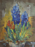Load image into Gallery viewer, Vintage Original Mid Century Original Floral Painting from Sweden