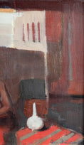 Load image into Gallery viewer, Vintage Mid Century Original Interior Oil Painting from Sweden