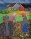 Load image into Gallery viewer, Vintage Mid Century Art Oil Painting from Sweden