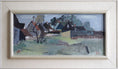 Load image into Gallery viewer, Vintage Original Countryside Landscape Oil Painting from Sweden