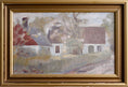 Load image into Gallery viewer, Vintage Art Original Farmhouse Oil Painting from Sweden 1930