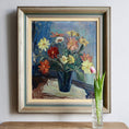 Load image into Gallery viewer, Vintage Art Still Life Original Floral Oil Painting From Sweden