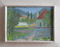 Load image into Gallery viewer, Vintage Mid Century Art Original Landscape Oil Painting from Sweden