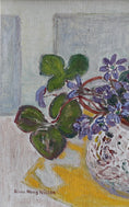 Load image into Gallery viewer, Swedish Mid Century Vintage Art Floral Still Life Oil Painting