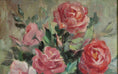 Load image into Gallery viewer, Original Mid Century Still Life Oil Painting Roses from Sweden