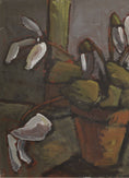 Load image into Gallery viewer, Mid Century Vintage Art Room Still Life Oil Painting from Sweden