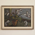 Load image into Gallery viewer, Mid Century Vintage Art Room Still Life Oil Painting from Sweden