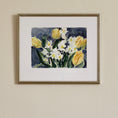Load image into Gallery viewer, Original Vintage Watercolor of Spring Flowers from Sweden