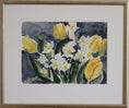 Load image into Gallery viewer, Original Vintage Watercolor of Spring Flowers from Sweden