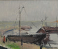 Load image into Gallery viewer, Vintage Mid Century Art Original Oil Painting from Sweden