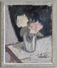Load image into Gallery viewer, Mid Century Vintage Art Original Still Life Oil Painting from Sweden
