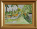 Load image into Gallery viewer, Vintage Art Room Original Landscape Oil Painting from Sweden