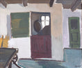 Load image into Gallery viewer, Vintage Art Original Interior Oil Painting from Sweden