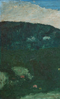 Load image into Gallery viewer, Vintage Art Original Mid Century Original Landscape from Sweden