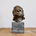 Load image into Gallery viewer, Mid Century Modern Expressive Bronze Bust