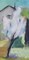 Load image into Gallery viewer, 1940's Mid Century Vintage Oil Painting of Paris By Listed Artist F Lundqvist