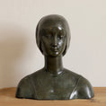 Load image into Gallery viewer, Vintage Bronze Portrait Bust of Duchess of Urbino