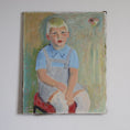 Load image into Gallery viewer, Vintage Art Room Mid Century 1940's Portrait Sweden