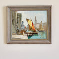 Load image into Gallery viewer, Mid Century Original Oil Painting From Sweden by K Norman