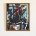 Load image into Gallery viewer, Vintage Art Room Original Oil Painting from Sweden