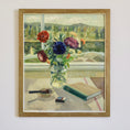 Load image into Gallery viewer, Vintage Mid Century Interior Oil Painting Dated 1955 from Sweden