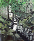 Load image into Gallery viewer, Vintage Art Mid Century Landscape from Sweden 1975