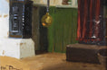 Load image into Gallery viewer, Original Vintage Farmhouse Interior Oil Painting from Sweden