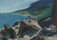 Load image into Gallery viewer, Mid Century Original Coastal Oil Painting by A Nilsson