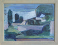 Load image into Gallery viewer, Mid Century Vintage Original Landscape Oil Painting
