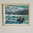 Load image into Gallery viewer, Vintage Mid Century Oil Painting From Sweden by S Sandberg