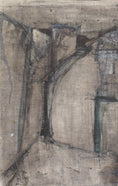 Load image into Gallery viewer, Vintage Original Abstract Oil Painting from Sweden