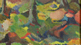 Load image into Gallery viewer, 1940's Mid Century Oil Painting of Colorful Woods from Sweden