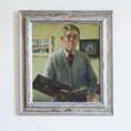 Load image into Gallery viewer, Original Vintage Artist's Self Portrait from Sweden 1953