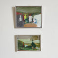 Load image into Gallery viewer, Pair of Original Vintage Landscape Oil Paintings from Sweden