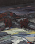 Load image into Gallery viewer, Vintage Original Winter Oil Painting From Sweden