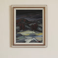 Load image into Gallery viewer, Vintage Original Winter Oil Painting From Sweden