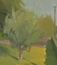 Load image into Gallery viewer, Colorful 1940's Vintage Mid Century Landscape Oil Painting From Sweden