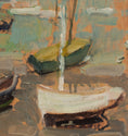 Load image into Gallery viewer, Vintage Art Room Original 1950's Mid Century Coastal Oil Painting