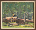Load image into Gallery viewer, Mid Century Vintage 1960's Landscape Oil Painting from Sweden