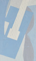 Load image into Gallery viewer, Vintage Original Abstract Guitar Painting from Sweden