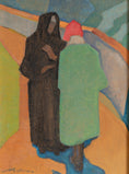 Load image into Gallery viewer, Original Mid Century Vintage Oil Painting from Sweden