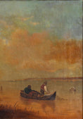 Load image into Gallery viewer, Vintage Art Original Coastal Oil Painting From Sweden