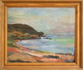 Load image into Gallery viewer, Mid Century Vintage Coastal Oil Painting from Sweden 1943