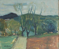 Load image into Gallery viewer, Mid Century Vintage Art Room Original Landscape Oil Painting