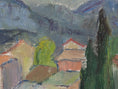 Load image into Gallery viewer, Vintage Original Mid Century Landscape Oil Painting from Sweden