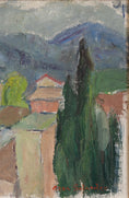 Load image into Gallery viewer, Vintage Original Mid Century Landscape Oil Painting from Sweden