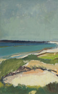 Load image into Gallery viewer, Vintage Art Room Original Coastal Oil Painting from Sweden