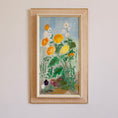 Load image into Gallery viewer, Vintage Mid Century Original Blooming Garden Oil Painting from Sweden