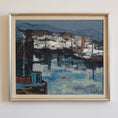 Load image into Gallery viewer, Mid Century Original Vintage Coastal Oil Painting from Sweden